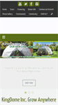 Mobile Screenshot of domegreenhouses.com